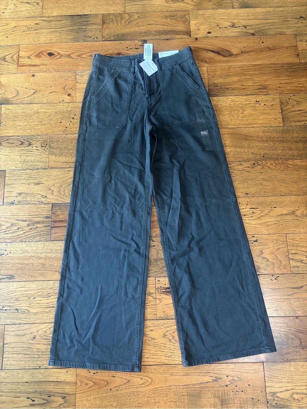 NWT American Eagle Outfitters Super High Rise Baggy Wide Leg Women's Pants